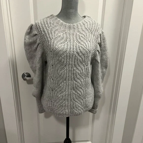 Mango chunky knit sweater cheap